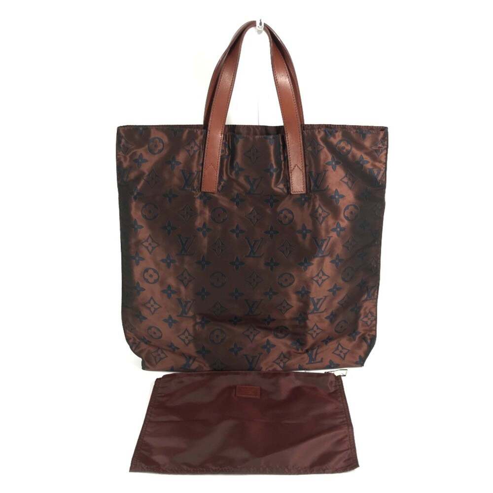 LOUIS VUITTON Authentic Brown Monogram Leather Shoulder Bag